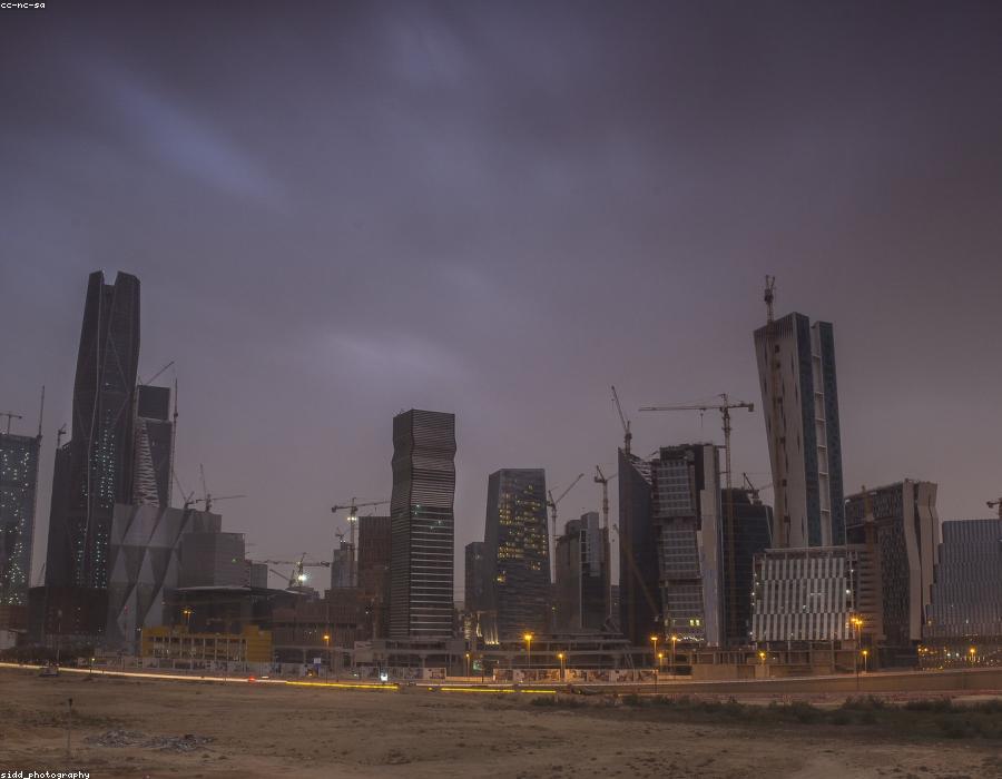 Construction Riyadh Skyline